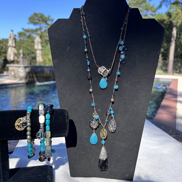 B2391 Silpada Trio stretch bracelets - Picture 2 of 3